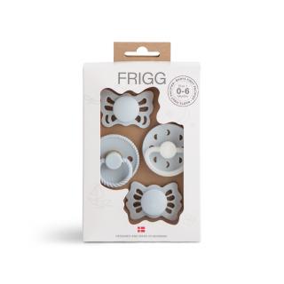 Frigg Startovací set dudlíků Frigg Baby's First Moonlight Sailing Powder Blue