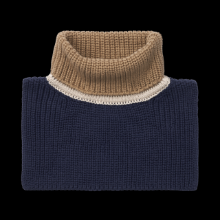 Liewood Merino nákrčník s rolákem Meack Classic navy mix 1-5Y