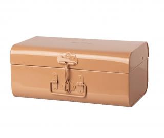 Maileg Plechový kufřík Storage Suitcase Small Barva: Starorůžová