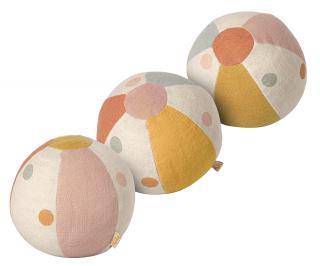 Maileg textilní míček s rolničkou Lullaby