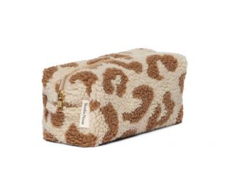Studio Noos Kosmetická taška Teddy Leopard Ecru