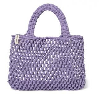 Studio Noos Macramé mini kabelka Lilac