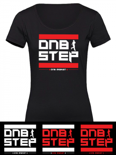 Dámské tričko DNB step Barva: Černá, Velikost: L