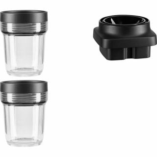 KitchenAid Set 2 mixovacích nádob 200ml + základna k mixéru 5KSB4026