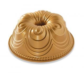 Nordic Ware Forma na bábovku Chiffon zlatá 2,4 l