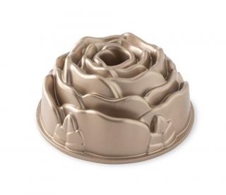 Nordic Ware Forma na bábovku Rose karamelová 2,3 l