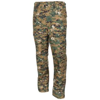 Kalhoty Digital Woodland USMC BDU Rip Stop velikost: M