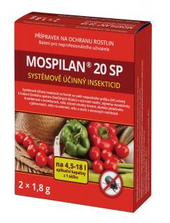 Mospilan 20 SP 1,2g, insekticid ochrana proti Mšicím