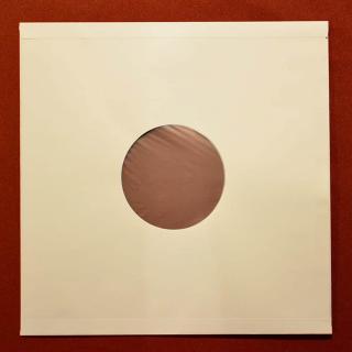 Papírový obal na vinyl LP (12 ) s HDPE folií,rovné hrany 1 KS