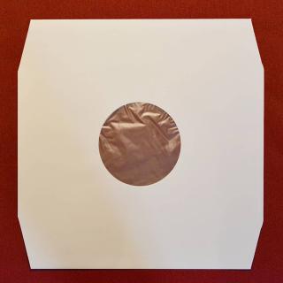 Papírový obal na vinyl LP (12 ) s HDPE folií,zkosené hrany 1 KS