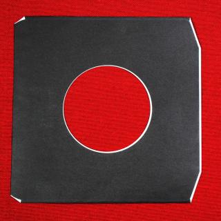 Vnitřní papírový obal na vinyl SP (7 ) černý 1 KS