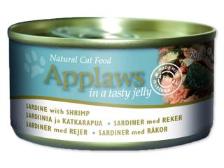 Applaws Cat Jelly Sardine with Shrimp 70g