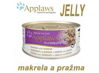 Applaws konzerva Cat Jelly makrela a pražma 70 g