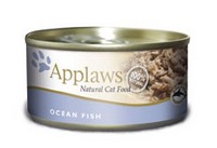 Applaws konzerva Cat mořské ryby 156 g