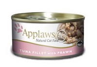 Applaws konzerva Cat tuňák a krevety 156 g