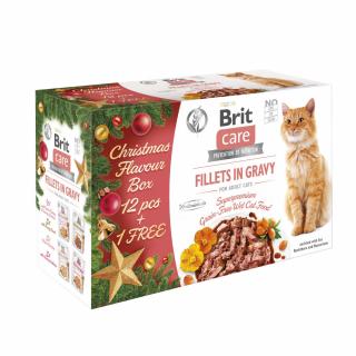 BRIT Care Cat Kaps. Christmas multipack 12+1