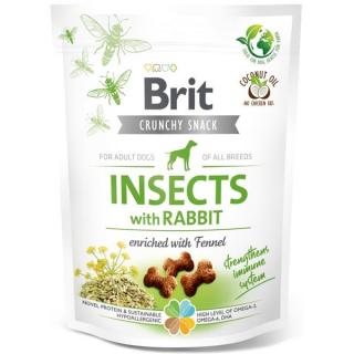 Brit Care Dog Crunchy Cracker Insect with Rabbit enriched with Fennel 200 g