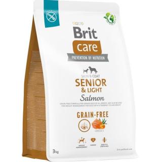 Brit Care Dog Grain-free Senior & Light Salmon 3,0 kg