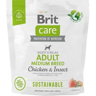 Brit Care Dog Sustainable Adult Medium Breed 1,0 kg