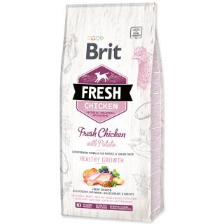 BRIT Fresh Chicken with Potato Puppy Healthy Growth 12kg