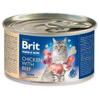 BRIT Premium by Nature Chicken with Beef 200g