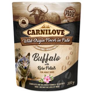 CARNILOVE Dog Paté Buffalo with Rose Petals 300g