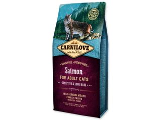 Carnilove Salmon Adult Cats – Sensitive and Long Hair 6kg