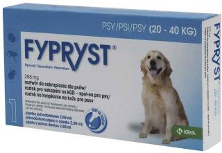 Fypryst spot on Dog L 20-40kg 1x2,68ml