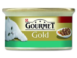 GOURMET Gold konzerva losos kuře 85g kousky