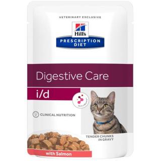 Hill's Prescription Diet Feline i/d s AB+ losos - kapsička 85 g