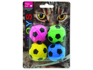 Hračka MAGIC CAT míček pěnový fotbalový 3,75 cm 4 ks