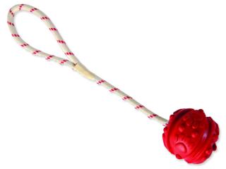 Hračka TRIXIE míč gumový na provazu 4,5 cm