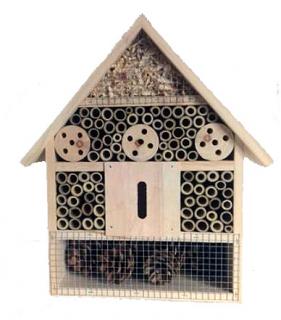 HuHuBamboo Dřevěný dům pro hmyz