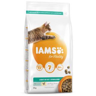 IAMS for Vitality Weight Control Cat Food with Fresh Chicken 2kg