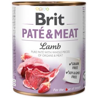 Konzerva BRIT Paté & Meat Lamb 800g