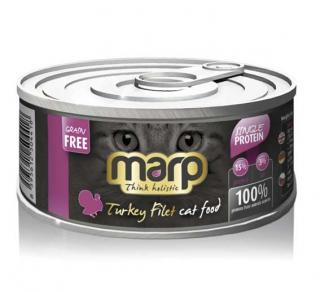 Marp Turkey Filet konzerva pro kočky s krůtími prsy 12 x 70g