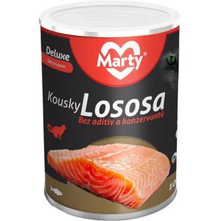 MARTY pro kočky Signature-kousky lososa 400 g