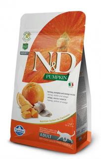 N&D Grain Free Cat Adult Pumpkin Herring & Orange 300 g