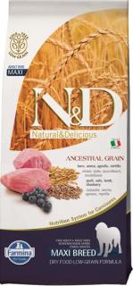 N&D Low Grain Dog Adult M/L Lamb & Blueberry 12 kg