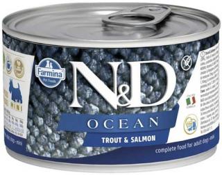 N&D Ocean Adult Trout & Salmon Mini 140 g