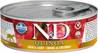 N&D QUINOA Cat Quail & Coconut 80 g