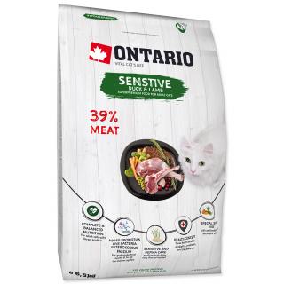 ONTARIO Cat Sensitive / Derma 400 g