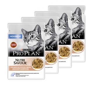 Pro Plan Cat kapsička Housecat Salmon 85 g 3+1