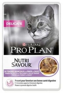 ProPlan Cat DeliCate krůtí kapsička 85 g