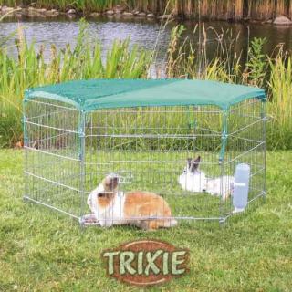 Trixie Síť se sluneční ochranou na pozinkovanou ohrádku  pro králíčka