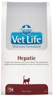 Vet Life Natural Feline Dry Hepatic 10 kg