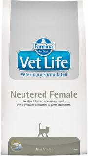 Vet Life Natural Feline Dry Neutered Female 10 kg