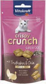 Vitakraft Crispy Crunch Superfood krůtí & chia 60g