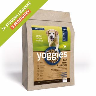 Yoggies - Hypoalergenní pro psy s kozím masem 2 kg