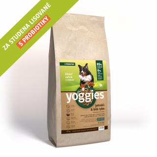 Yoggies - Jehněčí a bílá ryba 15 kg